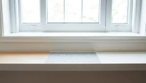 Jaki parapet do białych okien