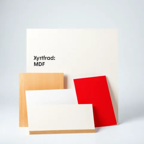 Rodzaje płyt MDF