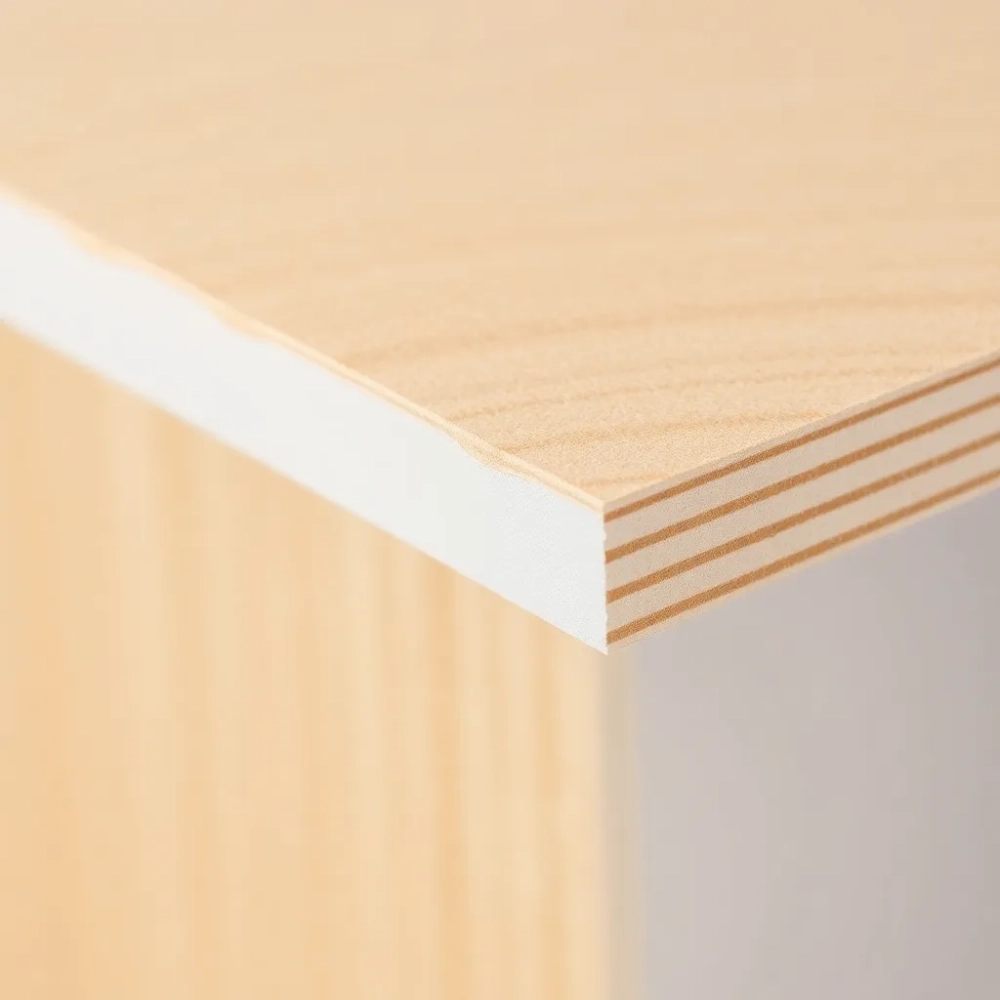 Zabezpieczenie krawędzi płyty wiórowej