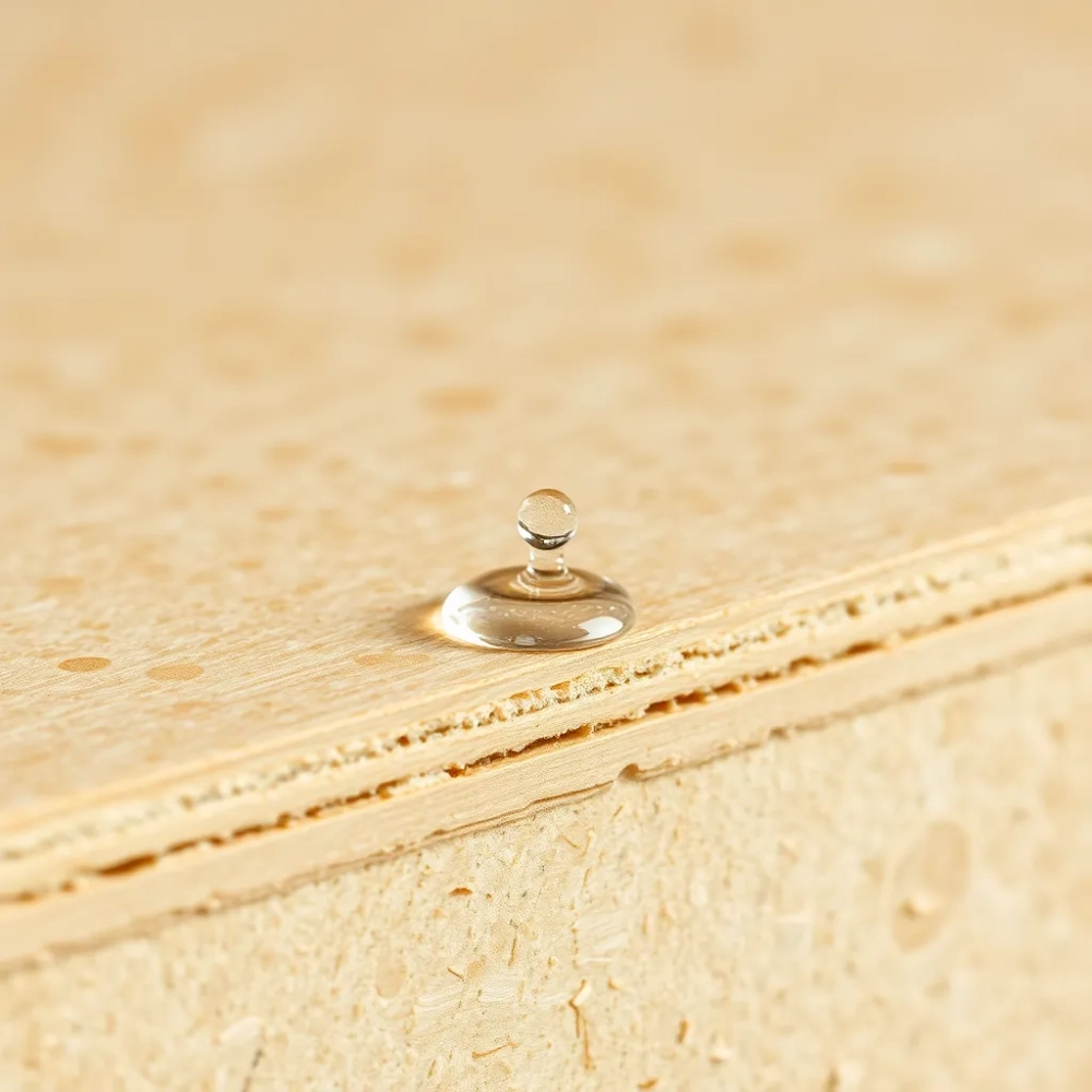 Zabezpieczenie płyty wiórowej przed wilgocią