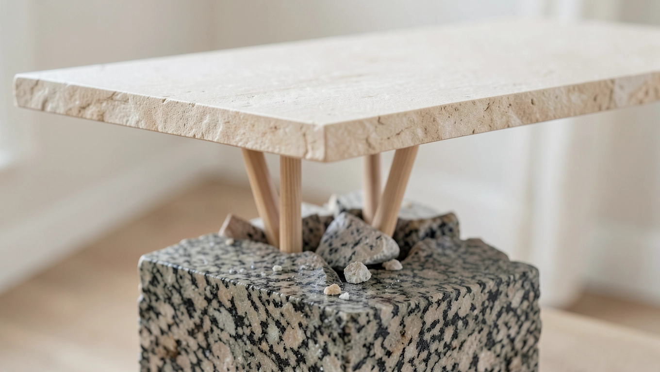 Zalety forniru kamiennego w blatach