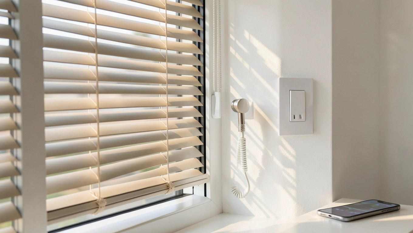 Zewnętrzne żaluzje skośne z napędem manualne, elektryczne czy smart home?